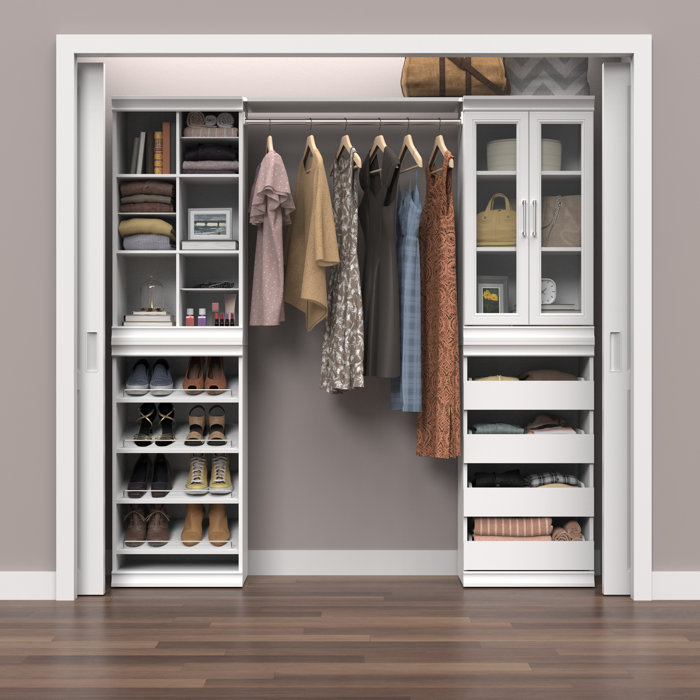 ClosetMaid Modular Storage 21.38" W Shelving Unit with 3 Shelves